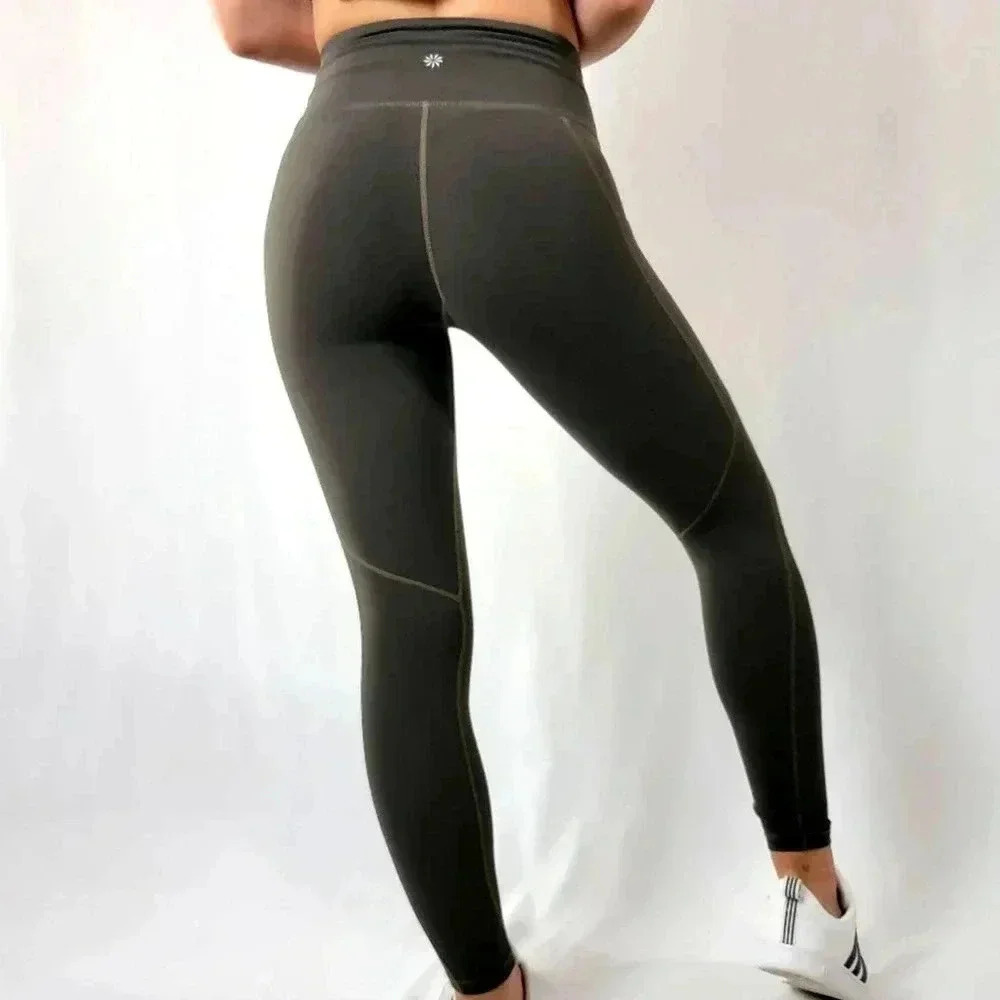 Athleta Salutations Stash Pocket Full Length Leggings - XS - Picture 4 of 9